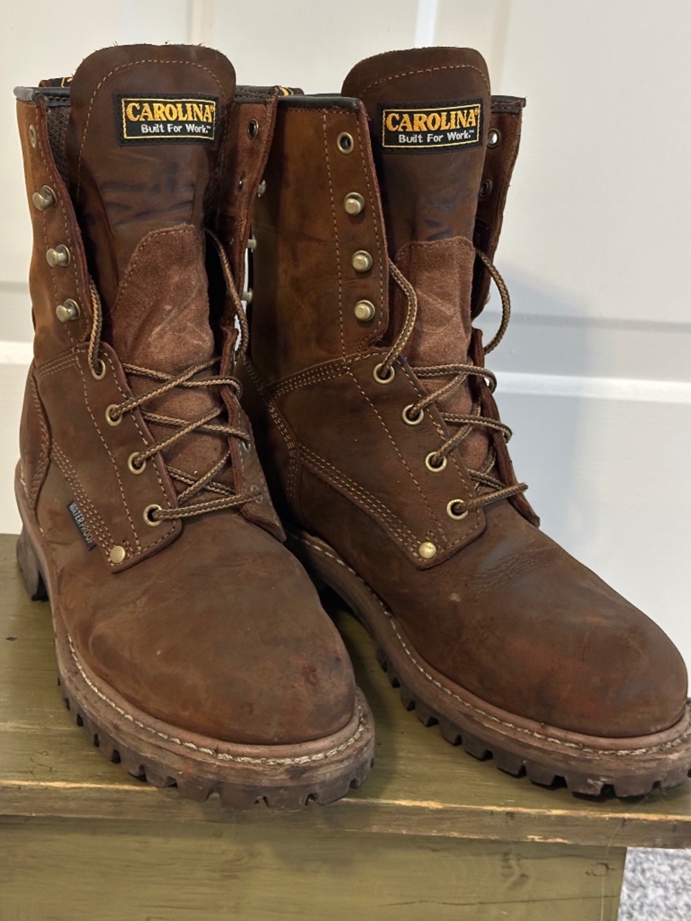 Carolina Steel Toe Leather Boots Mens 9.5